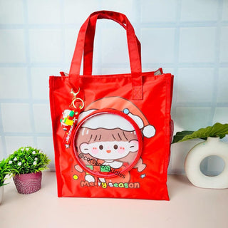 christmas tote bag