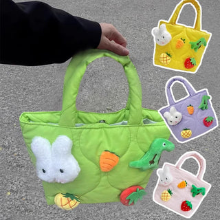 Cute Kawaii Handbags: Carry Your Cuteness Everywhere with Attached Soft Toys