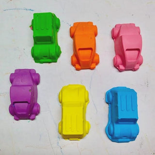 Vintage Car Design Crayons Set- Pack of 8
