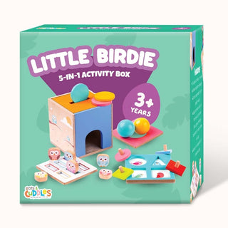 Wooden Activity Cube for Kids