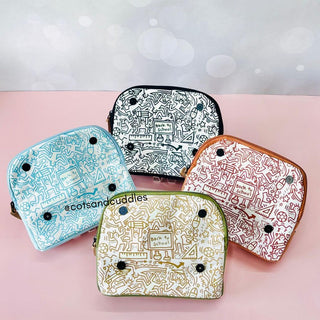 Cute Design Expandable Stationery Pouch with Handle