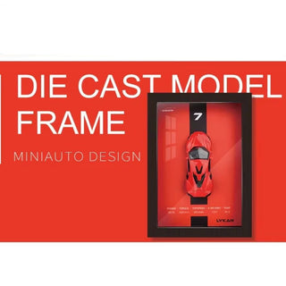 Premium Quality Die-Cast Model Toy Car Frame (Lykan)