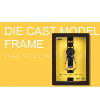 Premium Quality Die-Cast Model Toy Car Frame (CAMARO)