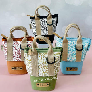 Premium Quality Cute Design Expandable Stationery Bag with Handles