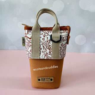 Cute Design Expandable Stationery Bag with Handles