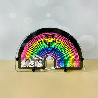 Rainbow Cloud Shaped 3D Pinart