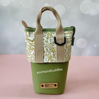 Cute Design Expandable Stationery Bag with Handles