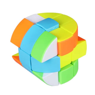 (3x3x3) Round Speed Cube Puzzle Toy for Kids