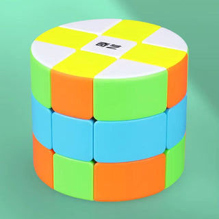 (3x3x3) Round Speed Cube Puzzle Toy for Kids