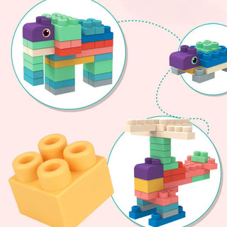 Soft Baby Building Blocks for Toddlers (50pcs)