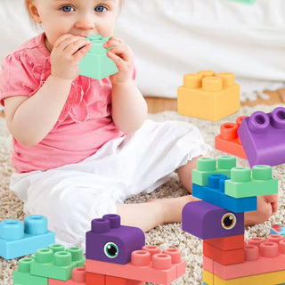 Soft Baby Building Blocks for Toddlers (50pcs)