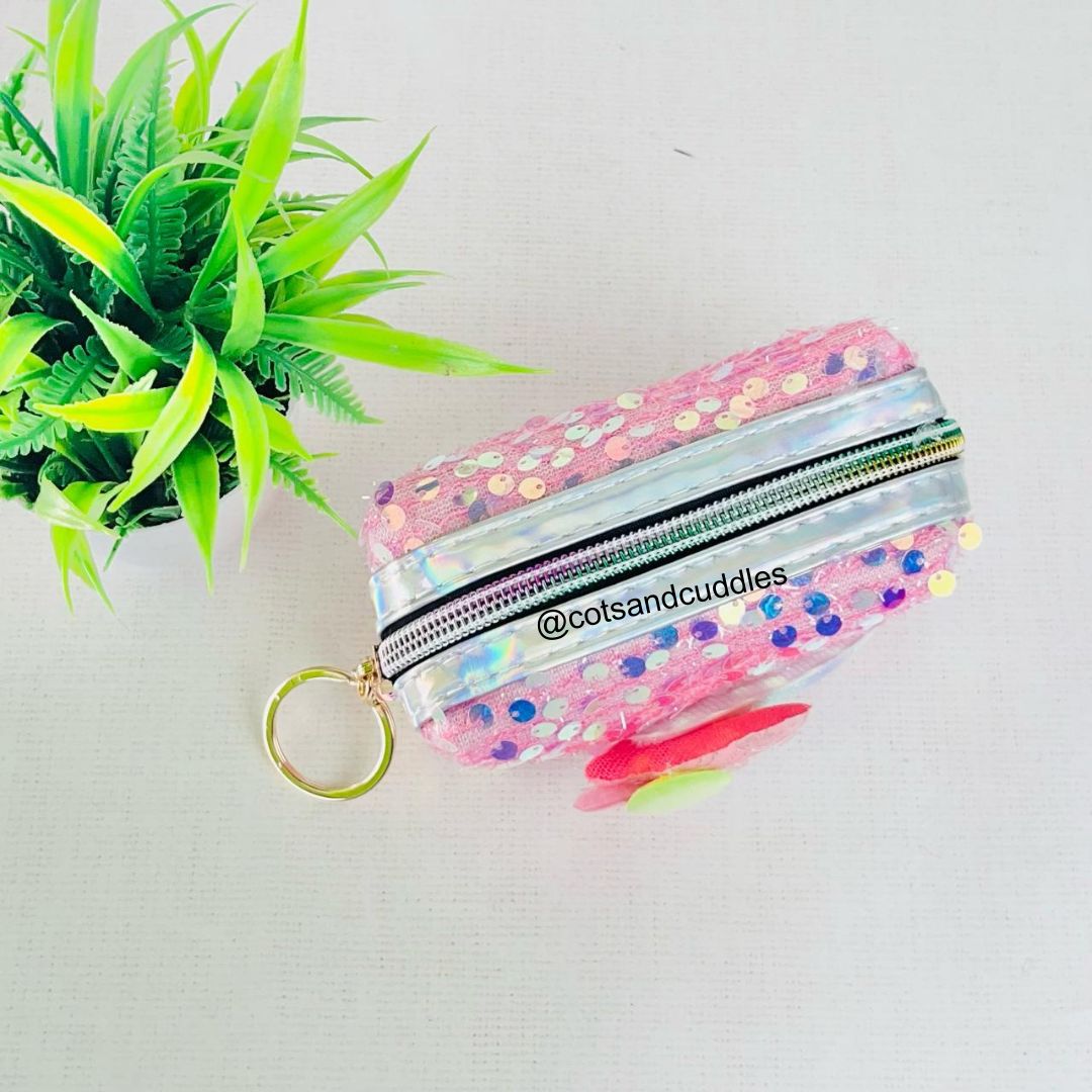 Vintage Style Sequin Coin Purse, Small Pouch, Bachelorette Party Favor –  One Curtain Road