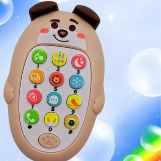 Dog Design Children's Musical Phone Toy for Toddlers