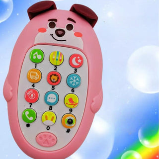 Dog Design Children's Musical Phone Toy for Toddlers