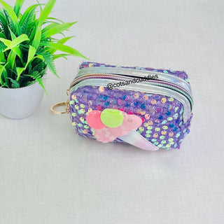 Sequin Coin Pouch