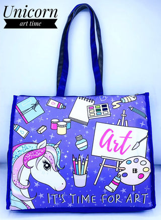 Versatile Vistas: Exploring the A3 Size Activity Tote Bag (Its Time For Art)