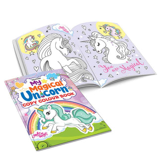 My Magical Unicorn Copy Colour Book for Children Age 2 -7 Years - Make Your Own Magic Colouring Book