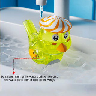 Water Bird Whistle Toy Adjustable Sound with Water Levels (Random Color)