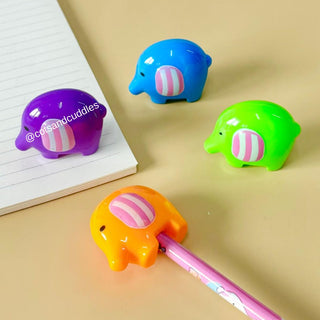 Elephant Design Pencil Sharpener (1pc)