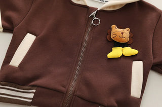 hoodie track suit for kids