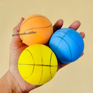 Basketball Squishy Toy: Cute and Squeezable Fun for Kids (1pc)