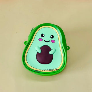 Avocado Design Silicone Sling Bag for Kids