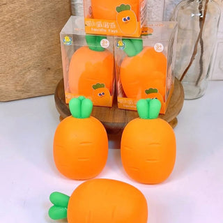 Carrot Squishy Toy: Cute and Squeezable Fun for Kids (1pc)