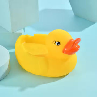 Mini Yellow Rubber Duck Bath Toy Set