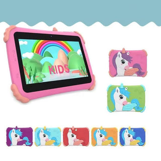 Kids Educational Learning 7" Inch Tablet (Unicorn) (Random Color)