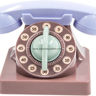 Antique Telephone -Shaped Dial Timer: Compact, Portable, and Easy-to-Use with Audible Alert