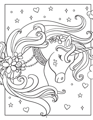 My Unicorn Colouring Book for Children Age 2 -7 Years