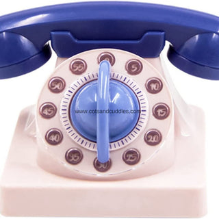 Antique Telephone -Shaped Dial Timer: Compact, Portable, and Easy-to-Use with Audible Alert