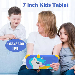 Kids Educational Learning 7" Inch Tablet (Unicorn) (Random Color)