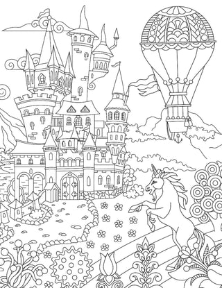 Fantasy – Colouring Book for Adults