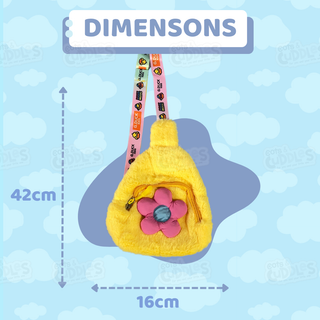 Soft Fur Design Mini Crossbody Bag for Kids