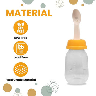 120ml Bottle with Spoon Baby Feeder & Bottle Cleaner