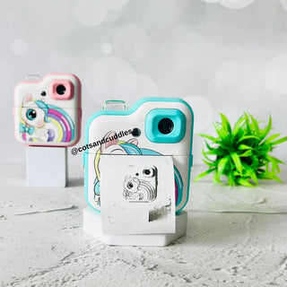 Unicorn Printed Instant Capture and Print Camera