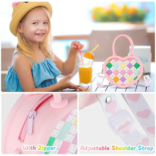 Heart Shaped Sling Bag for Kids