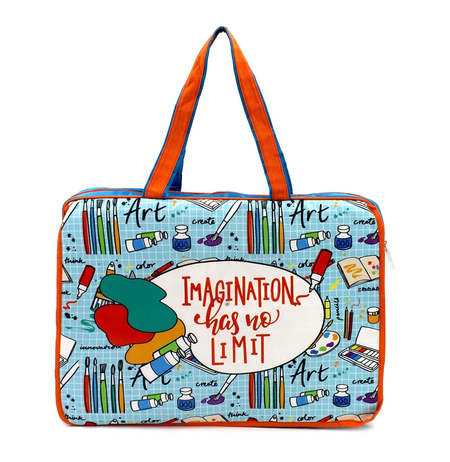 Fashion Colorful Art Bag Kids 8K Drawing Board Art Supplies Bag Waterproof Art  Drawing Bag For
