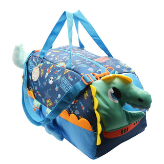 Multipurpose Printed Designer Duffle Tote Handbag (Dino)