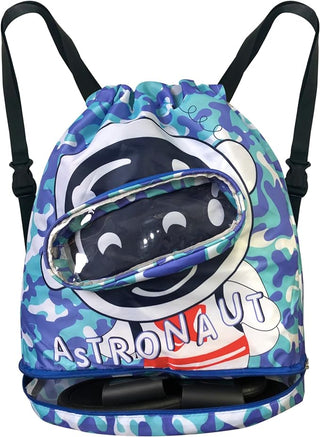 astronaut swimming bag