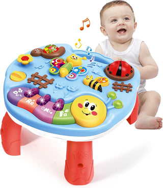 Interactive Musical Animal Sound Activity Table for Toddlers – Educational and Engaging Playtime Fun