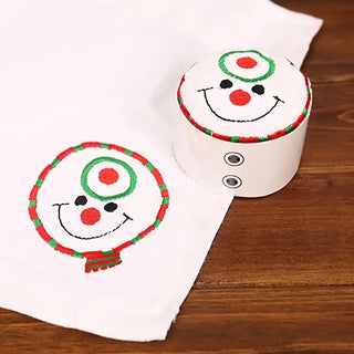 Cupcake Style Christmas Napkins 1pc (Random Design)