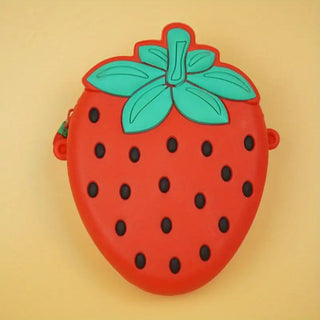 Fruit Design Silicone Sling Bag for Kids