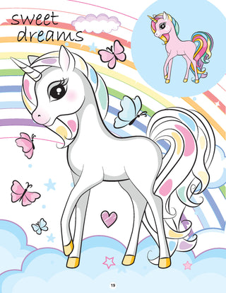 My Magical Unicorn Copy Colour Book for Children Age 2 -7 Years - Make Your Own Magic Colouring Book