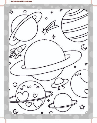 My Ultimate Space Colouring Fun Book