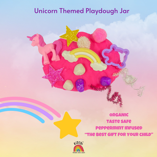 Unicorn Playdough Curiosity Jar