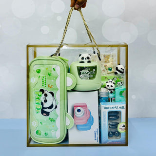 Cuddly Panda Hamper Box