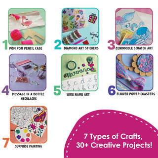 7 Days of Art and Craft Activity Kit for Kids