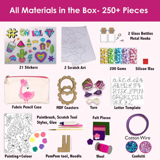 7 Days of Art and Craft Activity Kit for Kids